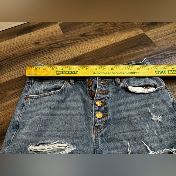 We The Free Light Blue Denim Jeans size 28 basic minimalist neutral daily - Picture 4 of 15